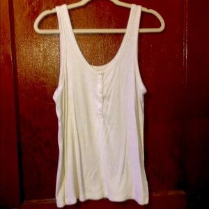 Aerie Off White Tank Top